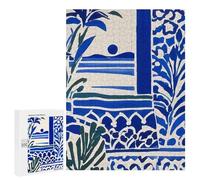 500 PCS Jigsaw Puzzles Cote D Azur French Riviera Jigsaw for Teenagerss Precision Cutting Fun Activities at Home Challenging Game And Family Play 500 PCS