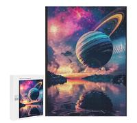 500 PCS Jigsaw Puzzles Fantasy Galaxy Reflections -3 Jigsaw Puzzles for Teenagers Stress Reliever Train Your Brain And Hands Learning Educational Toys 500 PCS
