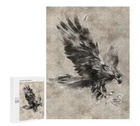500 PCS Jigsaw Puzzles- Flying Eagle Jigsaw for Adults Relaxing Games Staycation Kill Time Deal As Gifts for The Whole Family 500 PCS