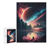 500 PCS Jigsaw Puzzles for Adults Alien Planet Reflections -1 Jigsaw for Adults Brain Teaser Game Birthday Present Difficult And Challenge 500 PCS