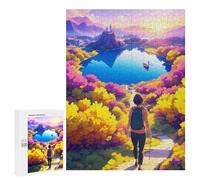 500 PCS Jigsaw Puzzles for Adults Autumn Path to Serenity Puzzles for Adults DIY Toys Home Decoration Difficult And Challenge 500 PCS