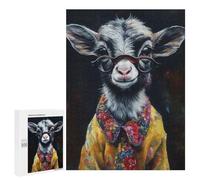 500 PCS Jigsaw Puzzles for Adults Baby Goat Jigsaw for Adults Brain Teaser Game Birthday Present Difficult And Challenge 500 PCS