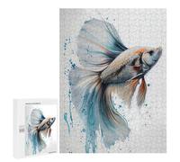 500 PCS Jigsaw Puzzles for Adults Betta Fish Adult Puzzles Toy Wall Decor But Fun And Humorous Parent-child Interaction 500 PCS