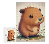 500 PCS Jigsaw Puzzles for Adults Capybara Animal Cute Jigsaw for Adults Brain Teaser Game Birthday Present Difficult And Challenge 500 PCS