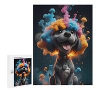 500 PCS Jigsaw Puzzles for Adults Colorful Cloud Canine Teenagers Puzzles Hands-on Game Improve Memory Parent-child Interaction 500 PCS