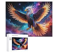 500 PCS Jigsaw Puzzles for Adults Cosmic Eagle Flight Puzzles for Adults DIY Toys Home Decoration Difficult And Challenge 500 PCS