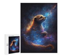 500 PCS Jigsaw Puzzles for Adults Cosmic Otter Puzzle for Adults Anti-Stress Toys A Work of Art Difficult And Challenge 500 PCS