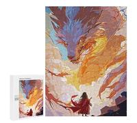 500 PCS Jigsaw Puzzles for Adults Dragon Mystic Jigsaw for Adults Relax Games Hand Speed Race for Is Ideal As A Gift 500 PCS