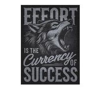 500 PCS Jigsaw Puzzles for Adults Effort Success Wolf Hustle Puzzle for Adults Brain Teaser Game Wall Art Unique Gifts for Birthday And Christmas 500 PCS