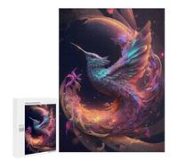 500 PCS Jigsaw Puzzles for Adults Enchanted Hummingbird Flight -1 Jigsaw for Adults Brain Teaser Game Birthday Present Difficult And Challenge 500 PCS