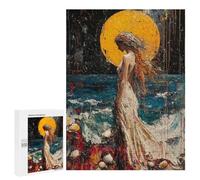 500 PCS Jigsaw Puzzles for Adults Expressionist The Birth of Venus - Bold Contemporary Art Reinterpretation Puzzle for Adults Anti-Stress Toys A Work of Art Difficult And Challenge 500 PCS