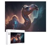 500 PCS Jigsaw Puzzles for Adults Galactic Camel Cosmic Artistry Jigsaw for Adults Relax Games For Family Fun for Is Ideal As A Gift 500 PCS