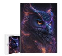 500 PCS Jigsaw Puzzles for Adults Galaxy Owl Bird Jigsaws for Adults DIY Toys Analysis And Logic Unique Gifts for Birthday And Christmas 500 PCS