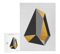 500 PCS Jigsaw Puzzles for Adults Golden Polygon Puzzle for Adults Anti-Stress Toys A Work of Art Difficult And Challenge 500 PCS