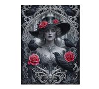 500 PCS Jigsaw Puzzles for Adults Gothic Beauty Teenagers Puzzles DIY Toys Precision Cutting Parent-child Interaction 500 PCS