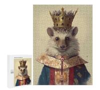 500 PCS Jigsaw Puzzles for Adults Hedgehog Fictitious Jigsaw for Adults Relax Games Hand Speed Race for Is Ideal As A Gift 500 PCS