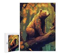 500 PCS Jigsaw Puzzles for Adults Into The Wild BearKing 2 Jigsaws for Adults DIY Toys Analysis And Logic Unique Gifts for Birthday And Christmas 500 PCS