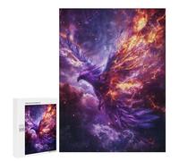 500 PCS Jigsaw Puzzles for Adults Jigsaw Celestial Phoenix Adult Jigsaw Puzzle Anti-Stress Toys Staycation Kill Time Fun at Home Activities, 500 PCS