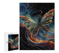 500 PCS Jigsaw Puzzles for Adults Jigsaw Cosmic Fire Butterfly Adult Puzzles Relaxing Games Enhance Memory Christmas Birthday Gifts 500 PCS