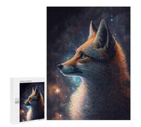 500 PCS Jigsaw Puzzles for Adults Jigsaw Cosmic Fox Portrait-4 Adult Puzzles Relaxing Games Enhance Memory Christmas Birthday Gifts 500 PCS