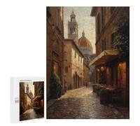 500 PCS Jigsaw Puzzles for Adults Jigsaw Florence Italy Beauty Adult Jigsaw Brain Teaser Game Hand Speed Race Challenging Game Gifts 500 PCS