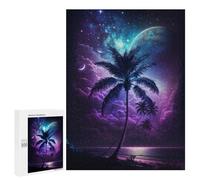 500 PCS Jigsaw Puzzles for Adults Jigsaw Galactic Palm Paradise Adult Puzzles Relaxing Games Enhance Memory Christmas Birthday Gifts 500 PCS