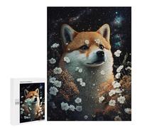 500 PCS Jigsaw Puzzles for Adults Jigsaw Magical Night Flower Dog Adult Puzzles Relaxing Games Enhance Memory Christmas Birthday Gifts 500 PCS