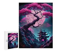 500 PCS Jigsaw Puzzles for Adults Jigsaw Mystical Tree 10 Adult Puzzles Anti-Stress Toys Difficult Hard Challenging Game Gifts 500 PCS