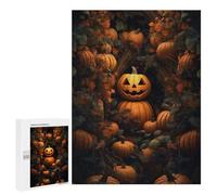 500 PCS Jigsaw Puzzles for Adults Jigsaw Pumpkin Patch Halloween Decorations Adult Puzzles Relaxing Games Enhance Memory Christmas Birthday Gifts 500 PCS