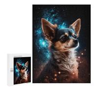 500 PCS Jigsaw Puzzles for Adults Jigsaw Space Pup Cosmic Canine Art -3 Adult Puzzles Relaxing Games Enhance Memory Christmas Birthday Gifts 500 PCS