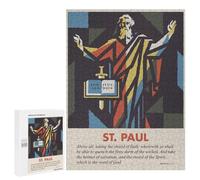 500 PCS Jigsaw Puzzles for Adults Jigsaw ST PAUL Adult Puzzles Anti-Stress Toys Difficult Hard Challenging Game Gifts 500 PCS