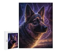 500 PCS Jigsaw Puzzles for Adults Jigsaw Thundering Canine Majesty -3 Adult Puzzles Relaxing Games Enhance Memory Christmas Birthday Gifts 500 PCS