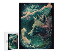 500 PCS Jigsaw Puzzles for Adults Jigsaw Wolf Endearing Adult Puzzles Anti-Stress Toys Difficult Hard Challenging Game Gifts 500 PCS