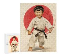 500 PCS Jigsaw Puzzles for Adults Karate Boy Jigsaw Puzzle Hands-on Game But Fun And Humorous Birthday And Unique Gifts 500 PCS