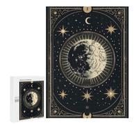 500 PCS Jigsaw Puzzles for Adults Lunar Cycle Jigsaw for Adults Brain Teaser Game Birthday Present Difficult And Challenge 500 PCS