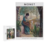 500 PCS Jigsaw Puzzles for Adults Madam Monet Embroidering Jigsaws for Adults DIY Toys Analysis And Logic Unique Gifts for Birthday And Christmas 500 PCS