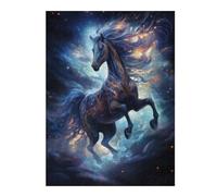 500 PCS Jigsaw Puzzles for Adults Magic Space Horse Adult Jigsaw Puzzle Brain Teaser Game Difficult Challenge Difficult And Challenge 500 PCS