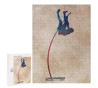 500 PCS Jigsaw Puzzles for Adults Pole Vault Sport Art Jigsaws for Adults DIY Toys Analysis And Logic Unique Gifts for Birthday And Christmas 500 PCS