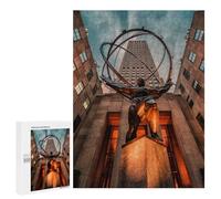 500 PCS Jigsaw Puzzles for Adults Rockefeller Center Jigsaws for Adults DIY Toys Analysis And Logic Unique Gifts for Birthday And Christmas 500 PCS