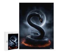 500 PCS Jigsaw Puzzles for Adults Serpent of The Veil - Flamebound Lunar Coil Jigsaws for Adults DIY Toys Analysis And Logic Unique Gifts for Birthday And Christmas 500 PCS