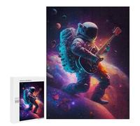 500 PCS Jigsaw Puzzles for Adults Space Musician Jigsaw for Adults Brain Teaser Game Birthday Present Difficult And Challenge 500 PCS