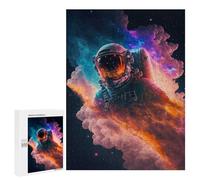 500 PCS Jigsaw Puzzles for Adults Space Traveller Jigsaw for Adults Relax Games Hand Speed Race for Is Ideal As A Gift 500 PCS