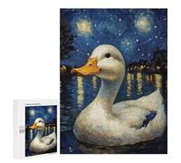 500 PCS Jigsaw Puzzles for Adults Starry Night Duck Jigsaws for Adults DIY Toys Analysis And Logic Unique Gifts for Birthday And Christmas 500 PCS