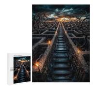 500 PCS Jigsaw Puzzles for Adults Stone Maze at Sunset Jigsaws for Adults DIY Toys Analysis And Logic Unique Gifts for Birthday And Christmas 500 PCS
