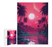 500 PCS Jigsaw Puzzles for Adults Surreal Synthwave Dreams Jigsaws for Adults DIY Toys Analysis And Logic Unique Gifts for Birthday And Christmas 500 PCS