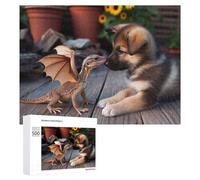 500 PCS Jigsaw Puzzles for Adults Teenagerss A Magical Encounter Puzzles for Adults Family Games Wall Art for Is Ideal As A Gift 500 PCS