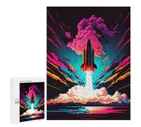 500 PCS Jigsaw Puzzles for Adults Teenagerss Colorful Rocket Jigsaw Puzzle Toy Wall Decor Wall Art Birthday And Unique Gifts 500 PCS