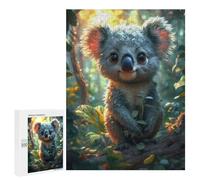 500 PCS Jigsaw Puzzles for Adults Teenagerss Cute Cartoon Koala Jigsaw Puzzle Toy Wall Decor Wall Art Birthday And Unique Gifts 500 PCS