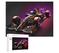 500 PCS Jigsaw Puzzles for Adults Teenagerss Formula 1 Race Car Speed Jigsaw Hands-on Game Hand Speed Race Unique Gifts for Birthday And Christmas 500 PCS