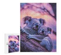 500 PCS Jigsaw Puzzles for Adults Teenagerss Koala Hug at Sunset Jigsaw Puzzle Toy Wall Decor Wall Art Birthday And Unique Gifts 500 PCS